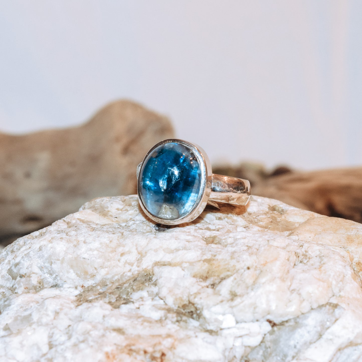 Dark as Kyanite Ring