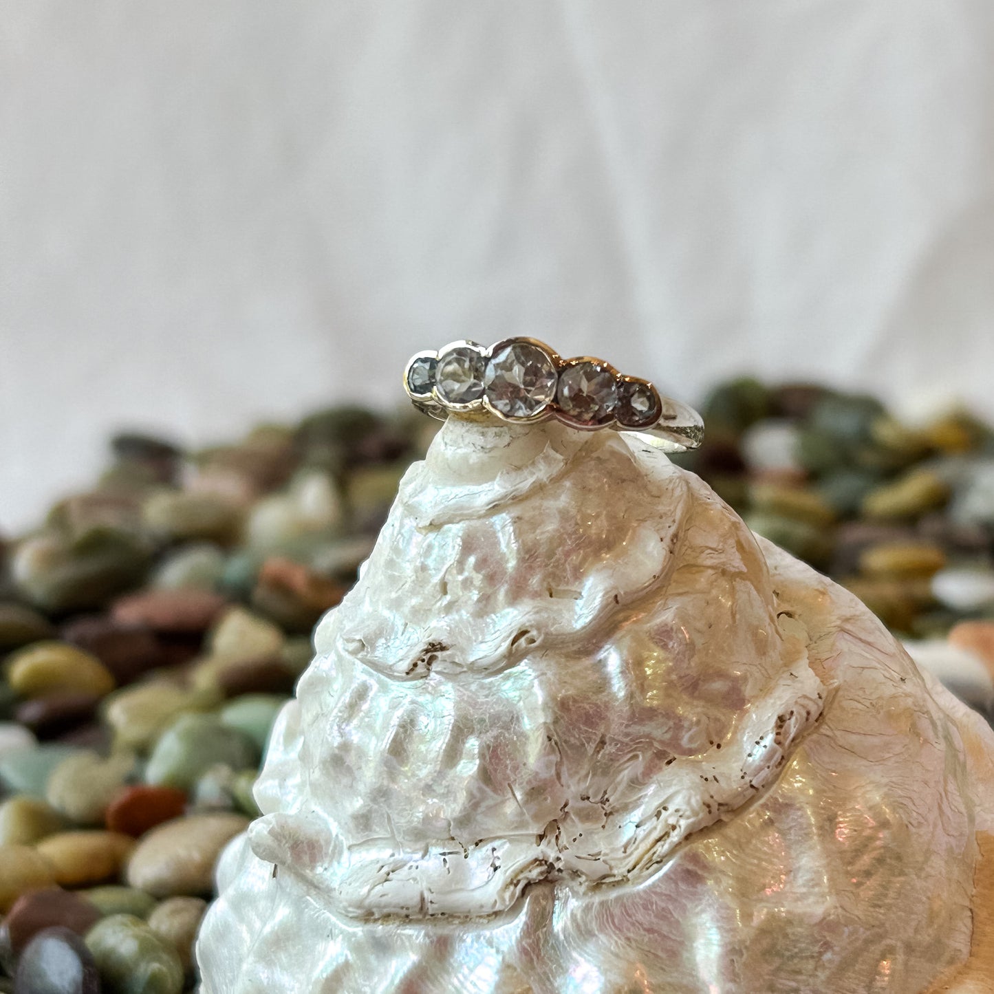 Blue Bubble Ring