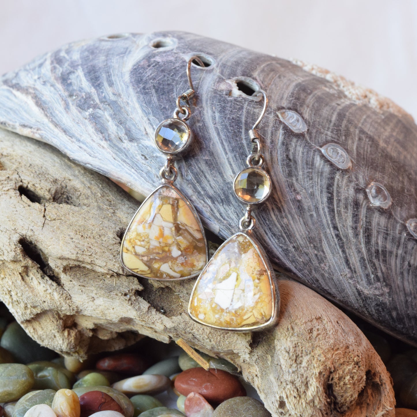 Jasper Drop Earrings