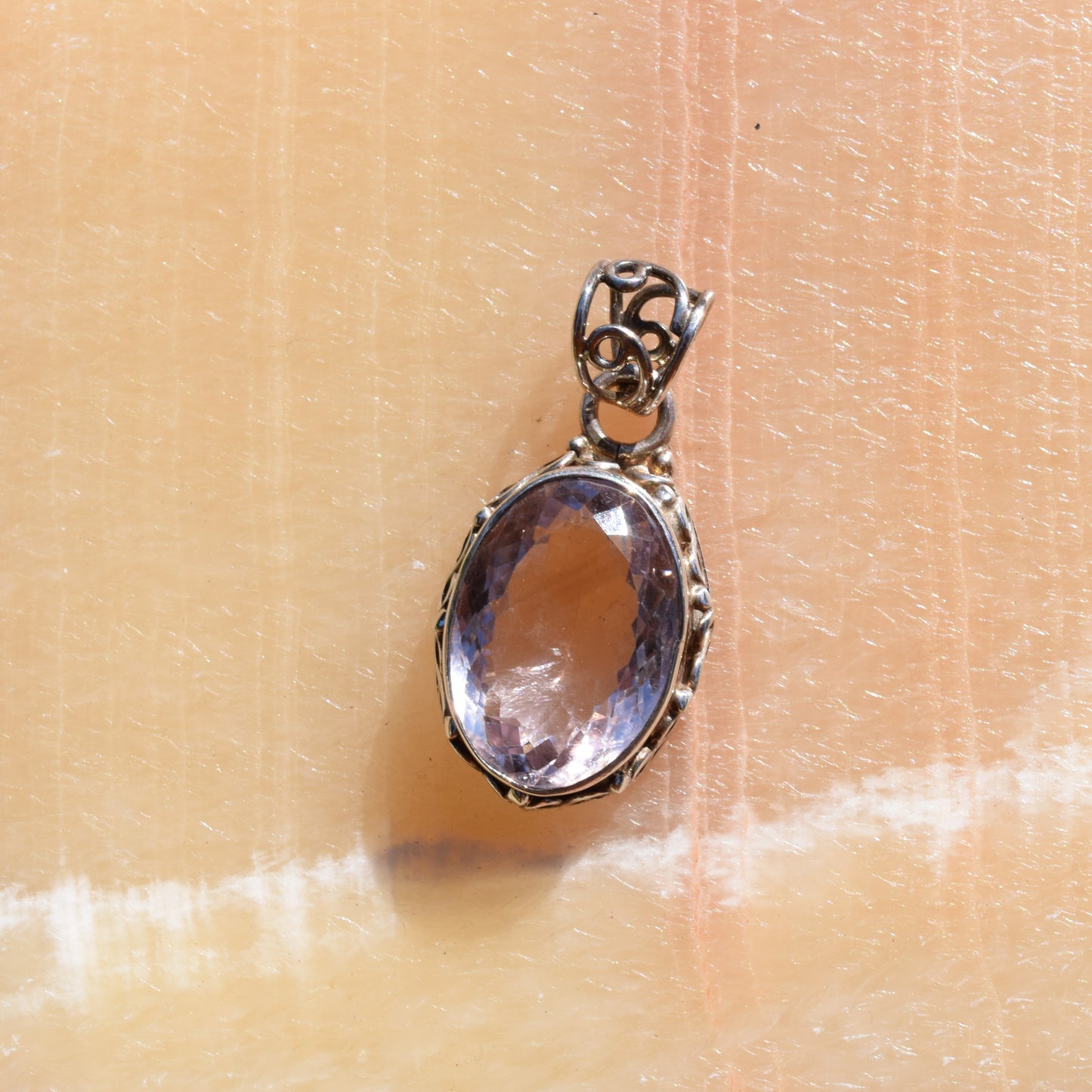 Pink Infinity Pendant