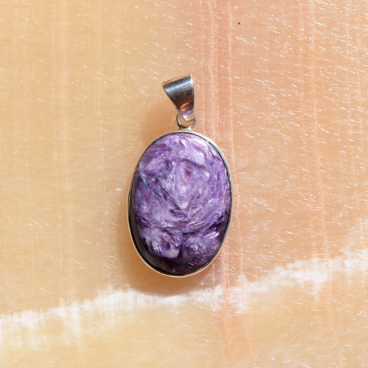 Lilac Stone Pendant
