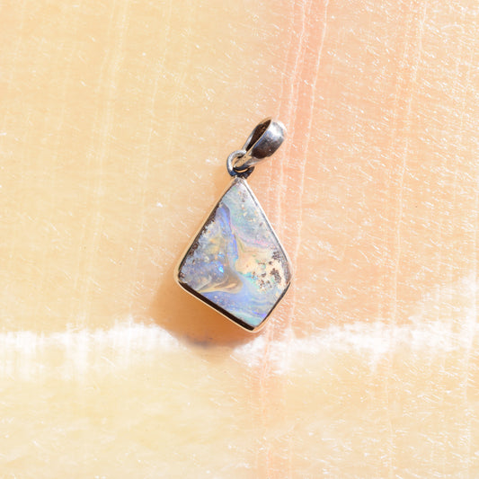 Assymetrical Opal Pendant