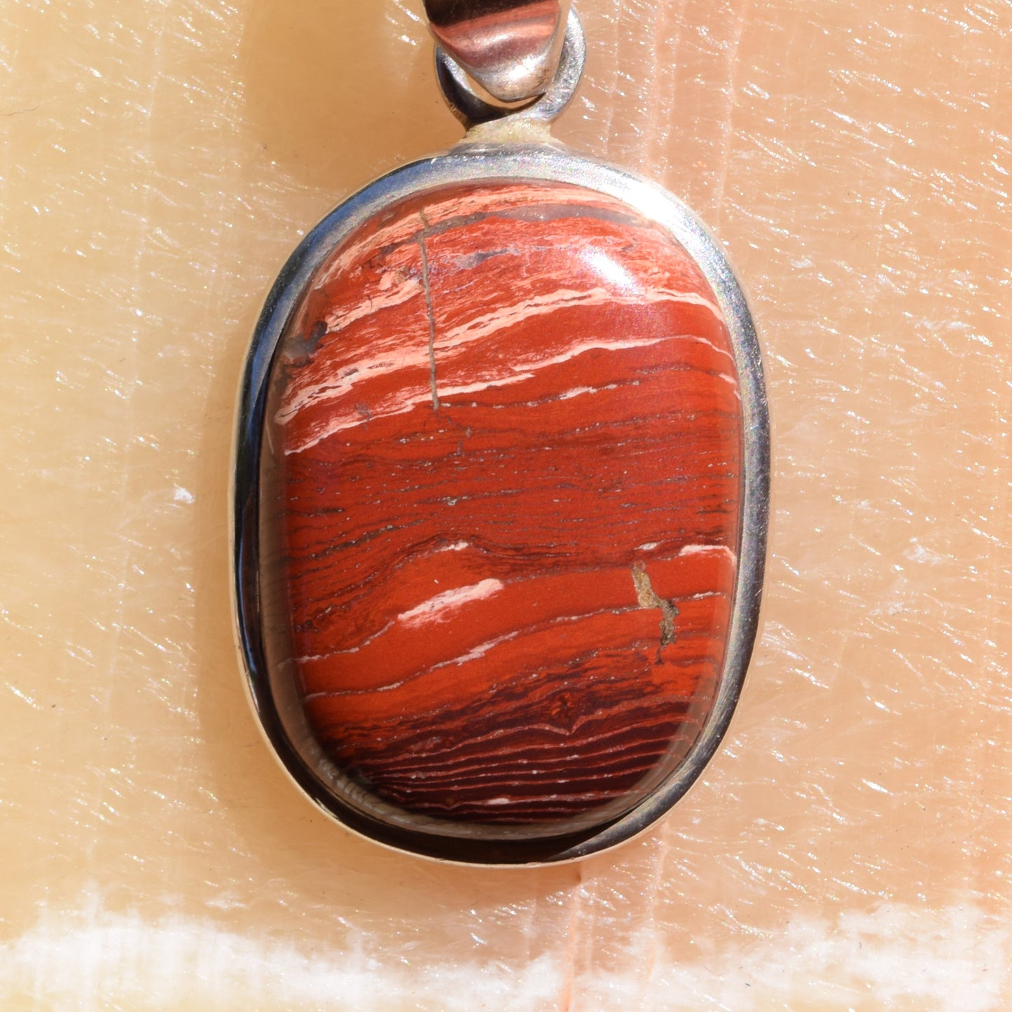 Red Agate Pendant