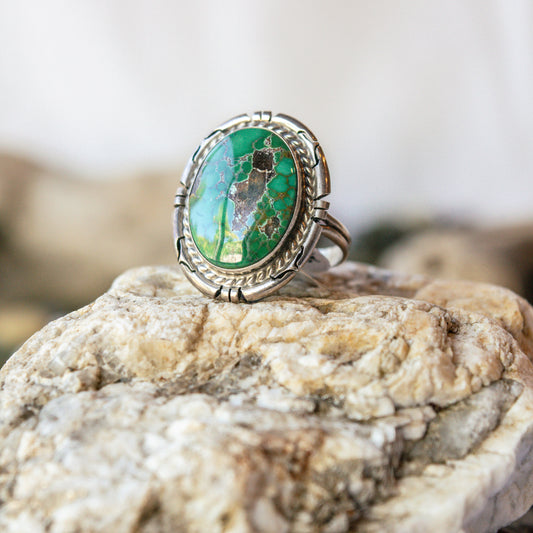 Royston Turquoise Navajo Ring