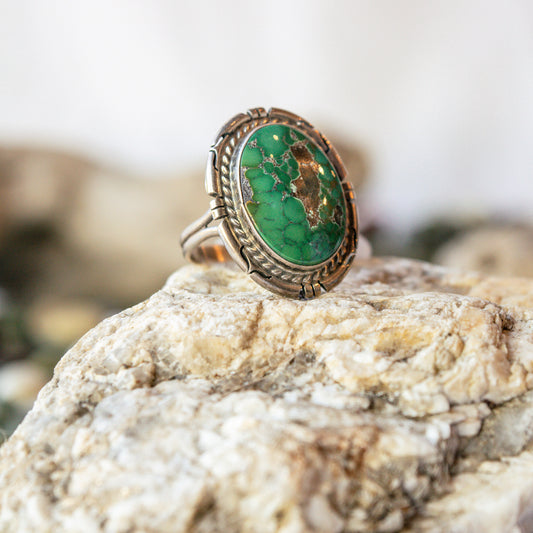 Royston Turquoise Navajo Ring