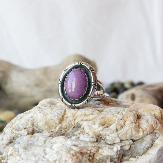 Phosphosiderite Native American Ring
