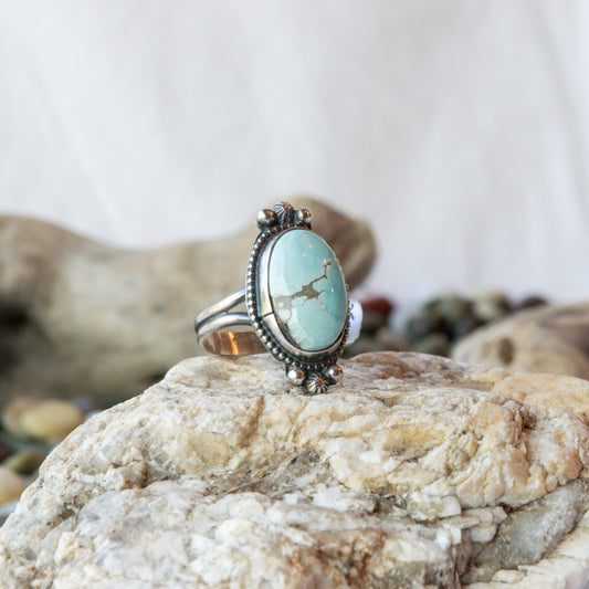 Carico Lake Turquoise Ring