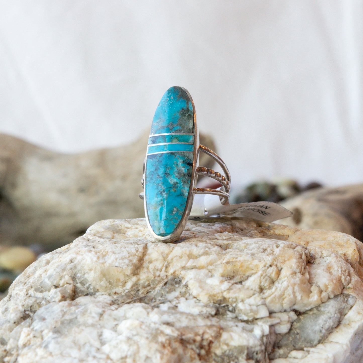 Pillars of Turquoise Ring