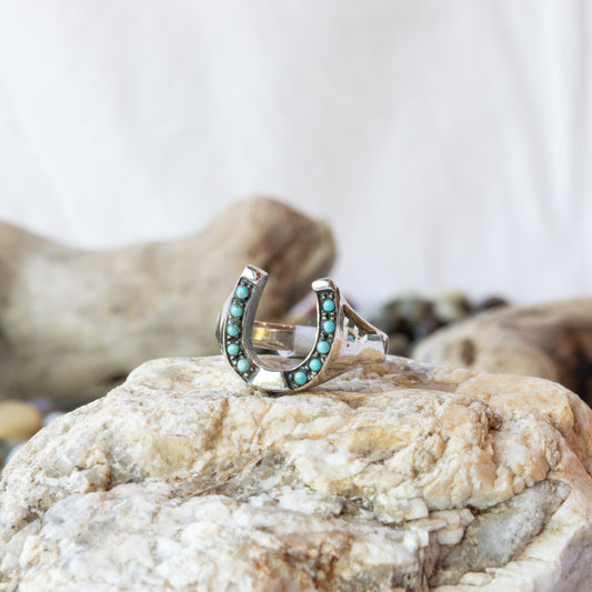 Turquoise Cowgirl Ring