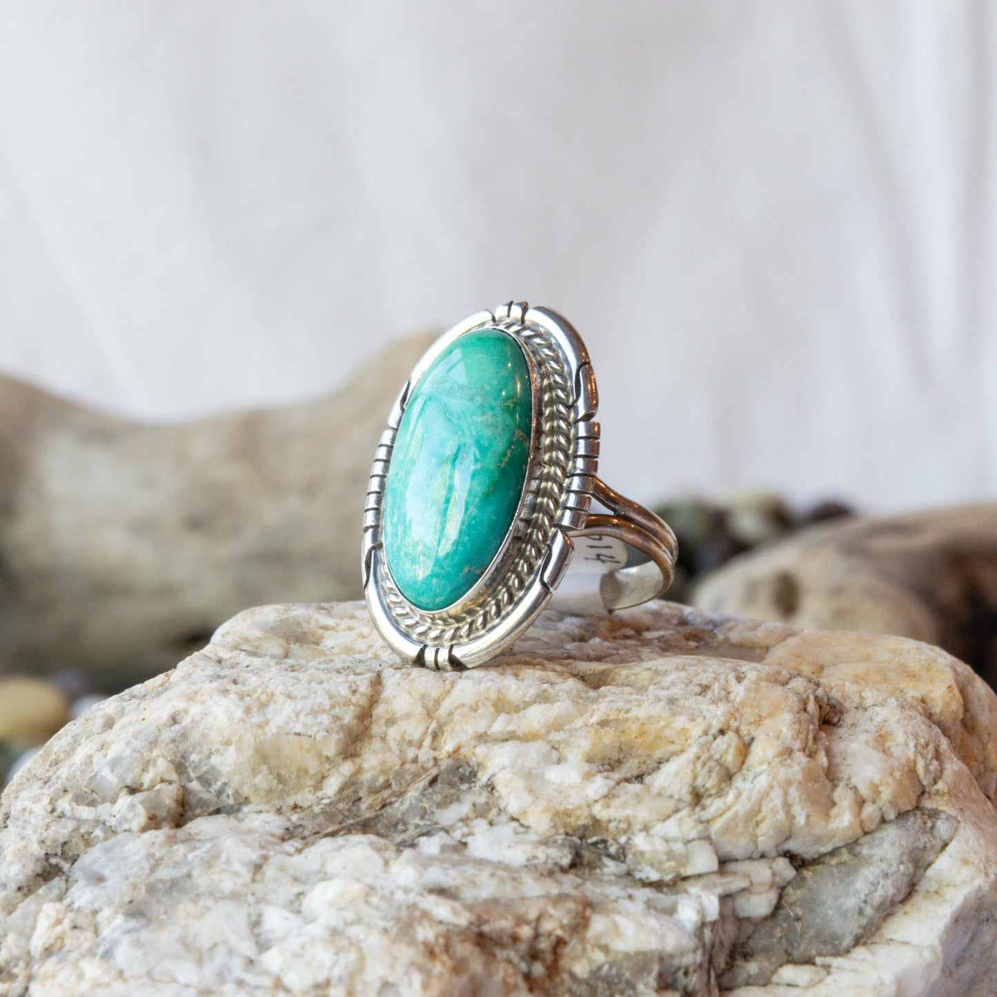 Classic Carico Turquoise Ring