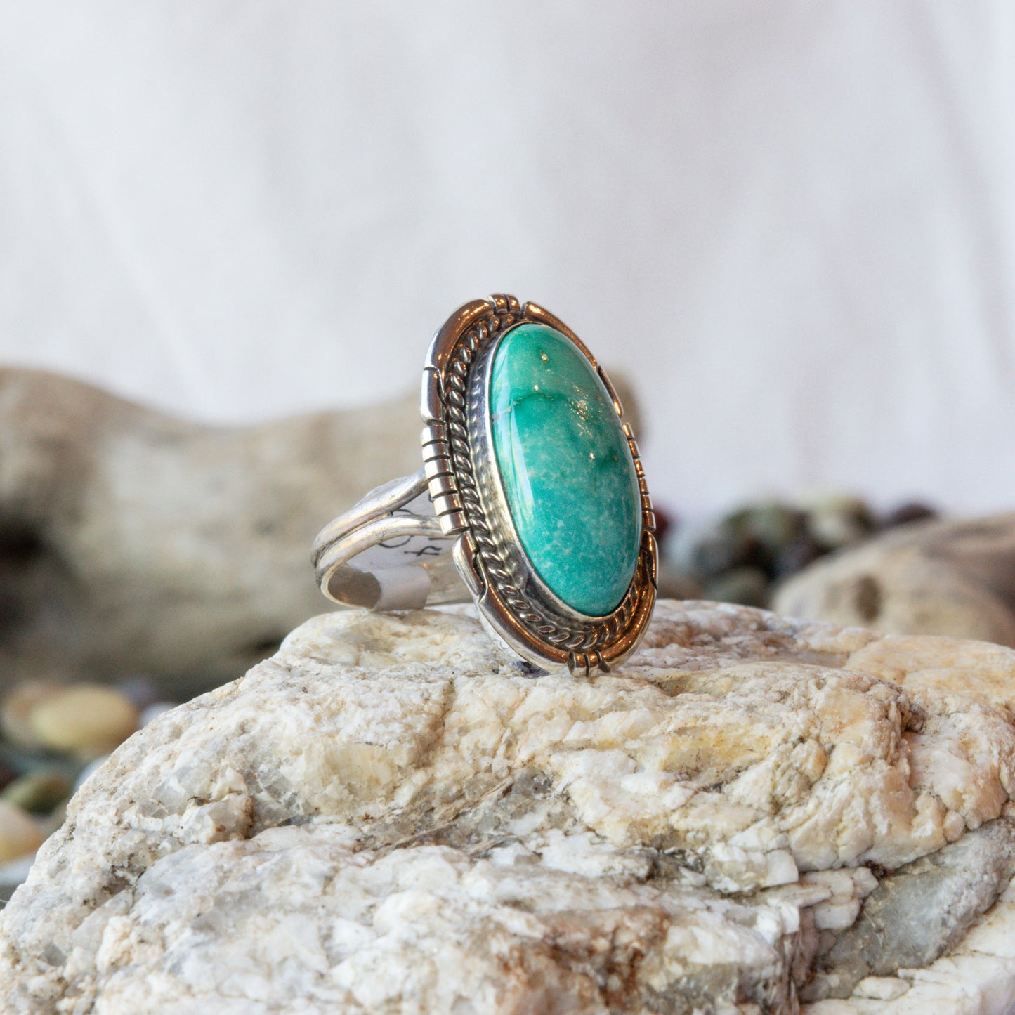 Classic Carico Turquoise Ring