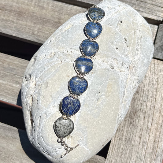 Hearts of Blue Bracelet