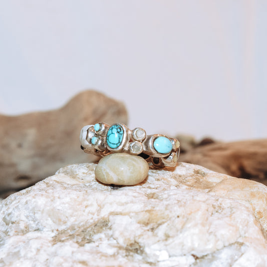 Multi-Bezel Chunky Band