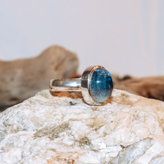 Dark as Kyanite Ring