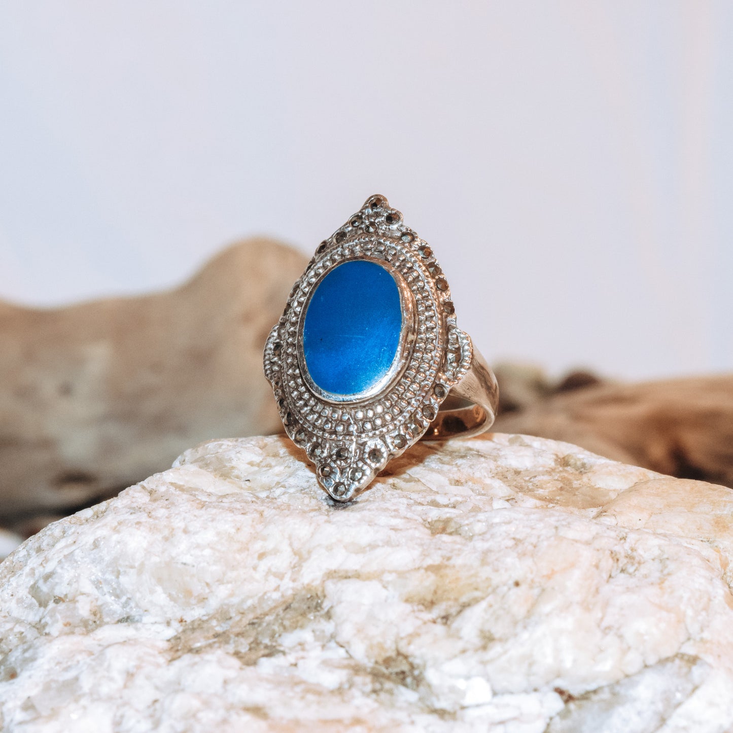 Lapis Throne Ring