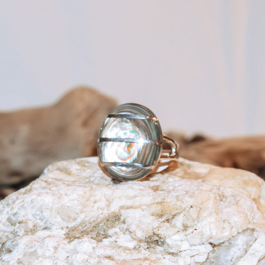 Mother of Stripes Ring