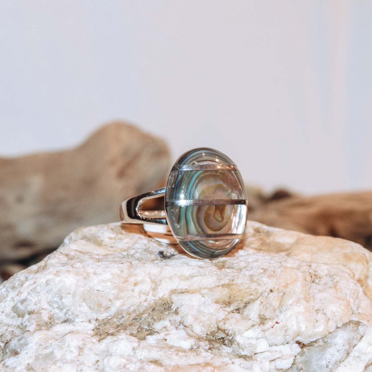 Mother of Stripes Ring