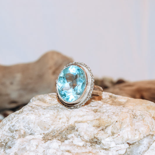Aqua Princess Ring