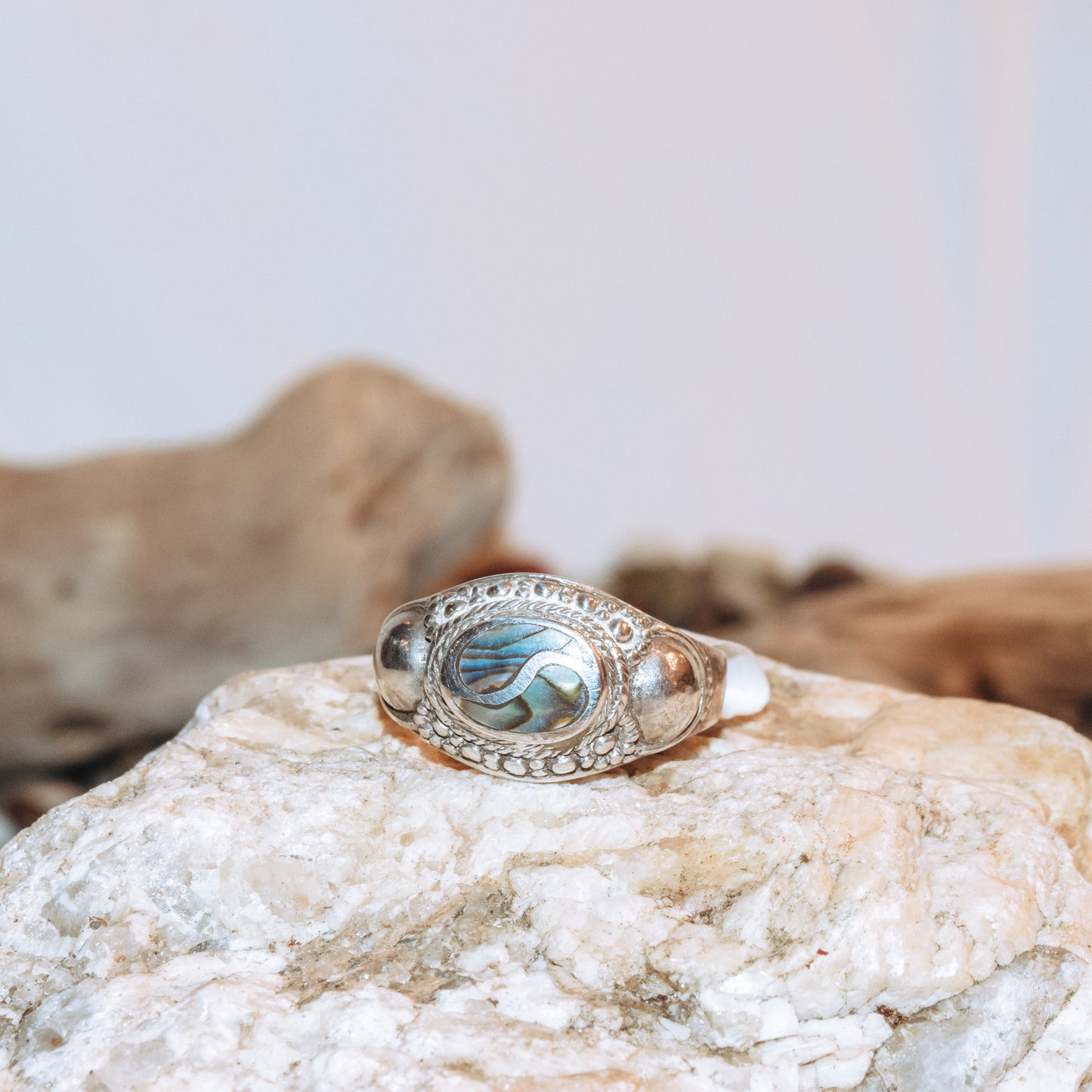 Ocean Yin Yang Ring
