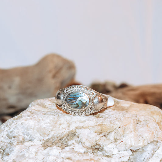 Ocean Yin Yang Ring