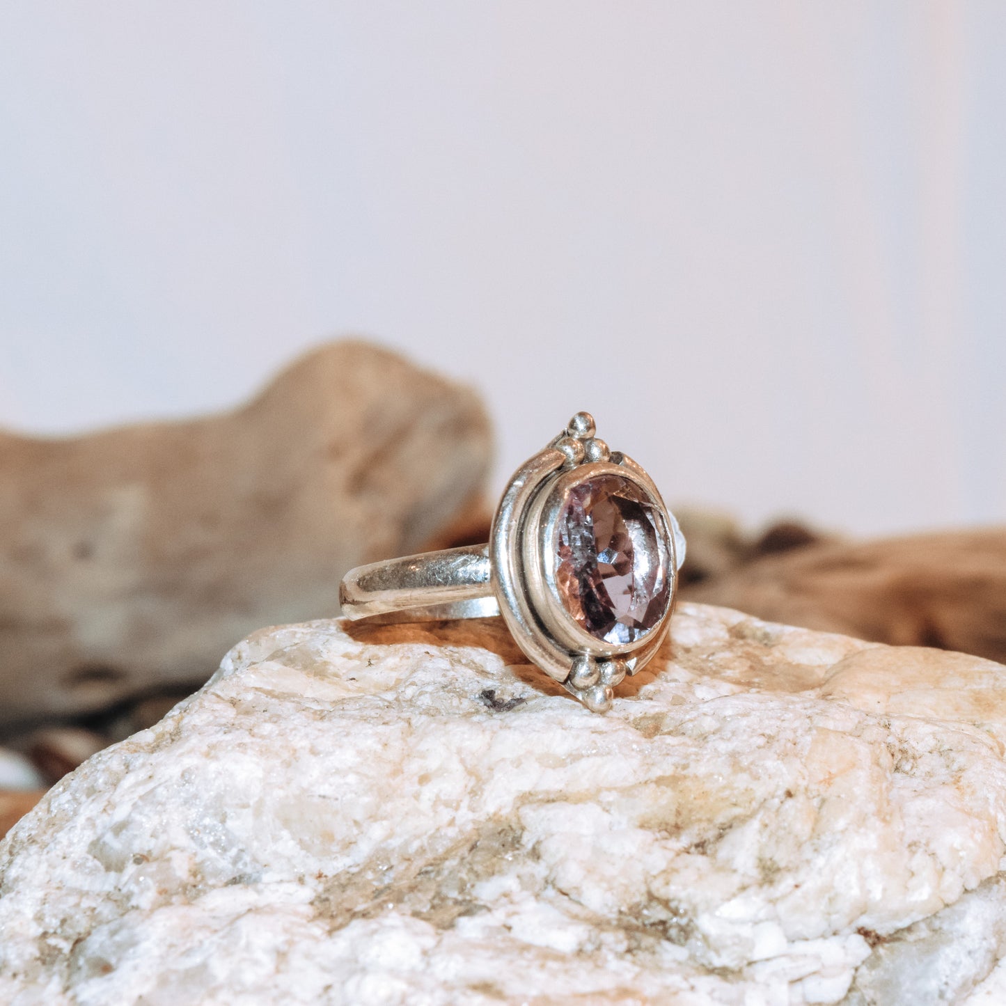 Amethyst Forever Ring