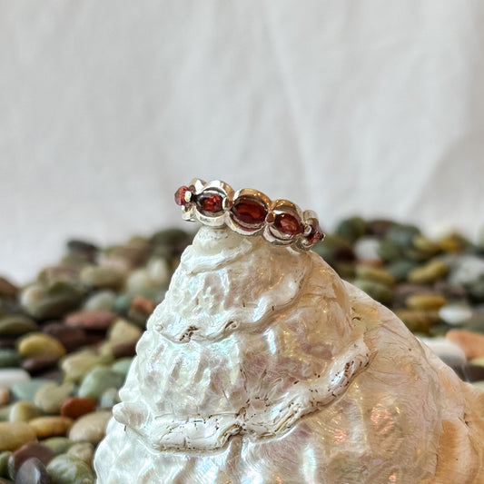 Line of Rubies Ring