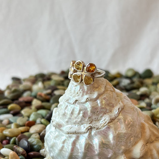 Yellow Clover Ring
