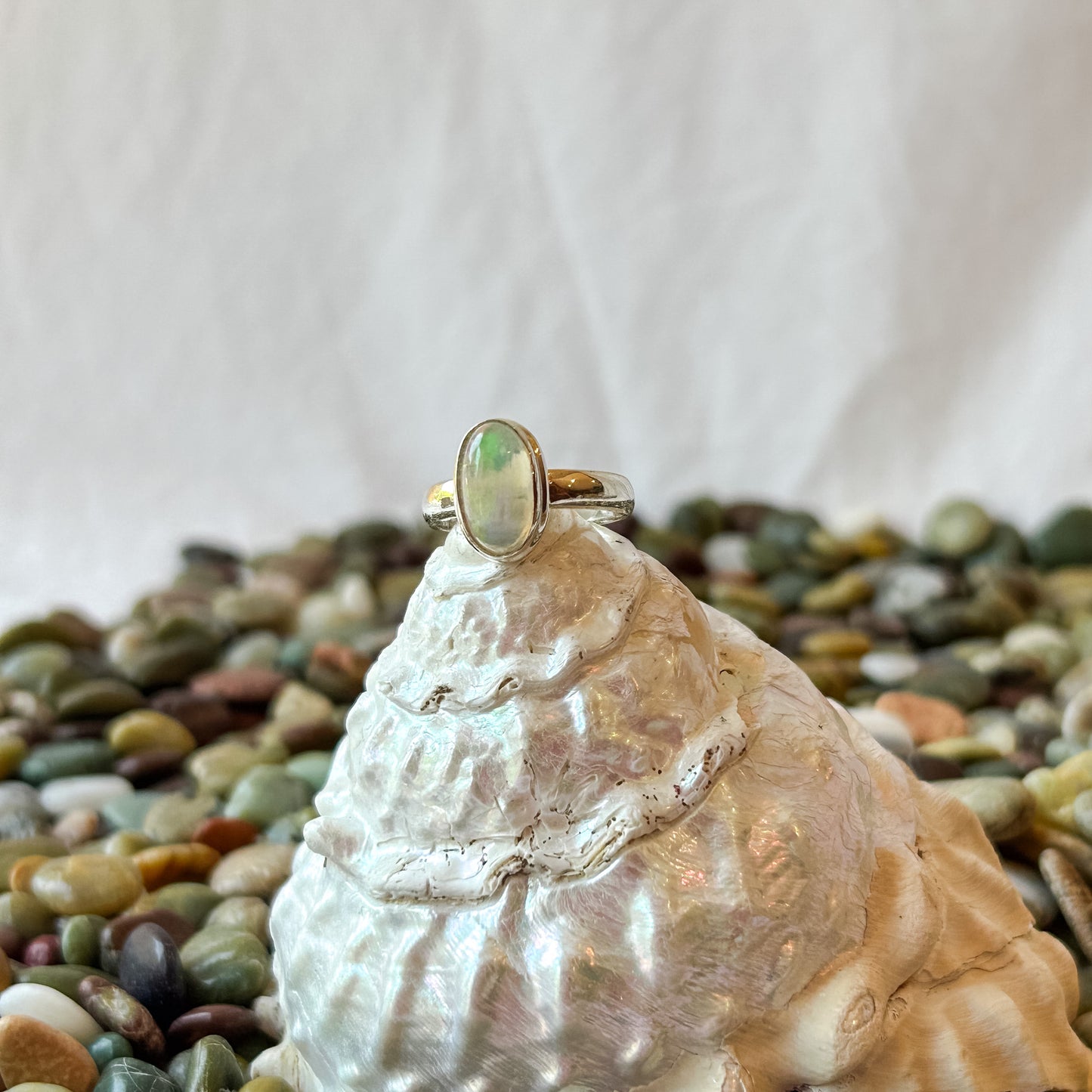 Oval Opal Ring