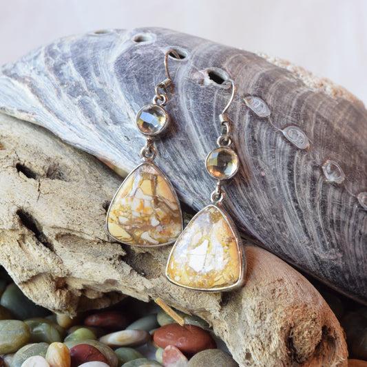 Jasper Drop Earrings