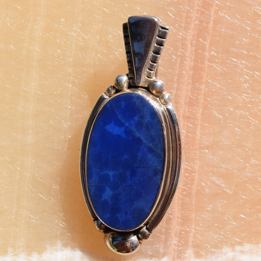 Electric Lazurite Pendant