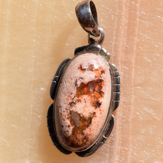 Pink Ghost Pendant