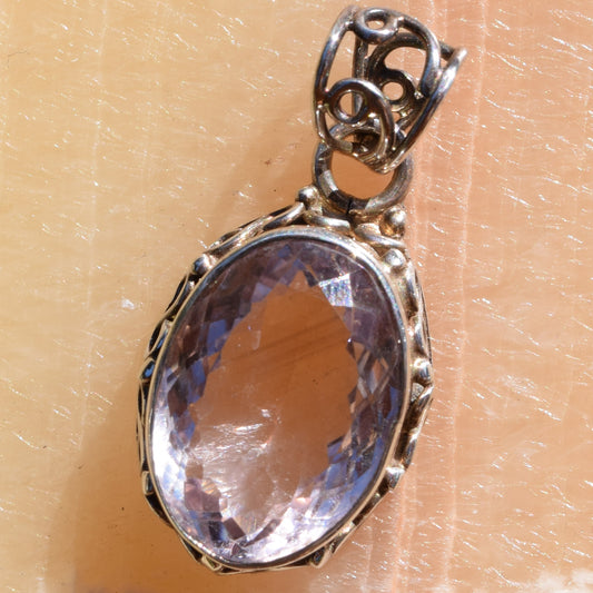 Pink Infinity Pendant