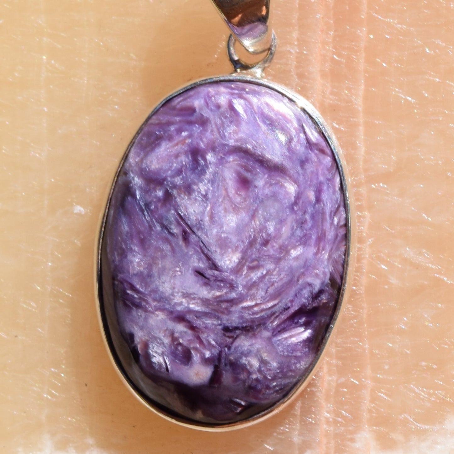 Lilac Stone Pendant