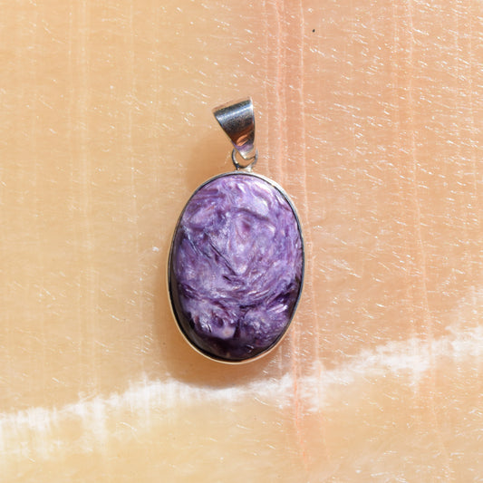 Lilac Stone Pendant