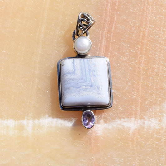 Lace Combo Pendant