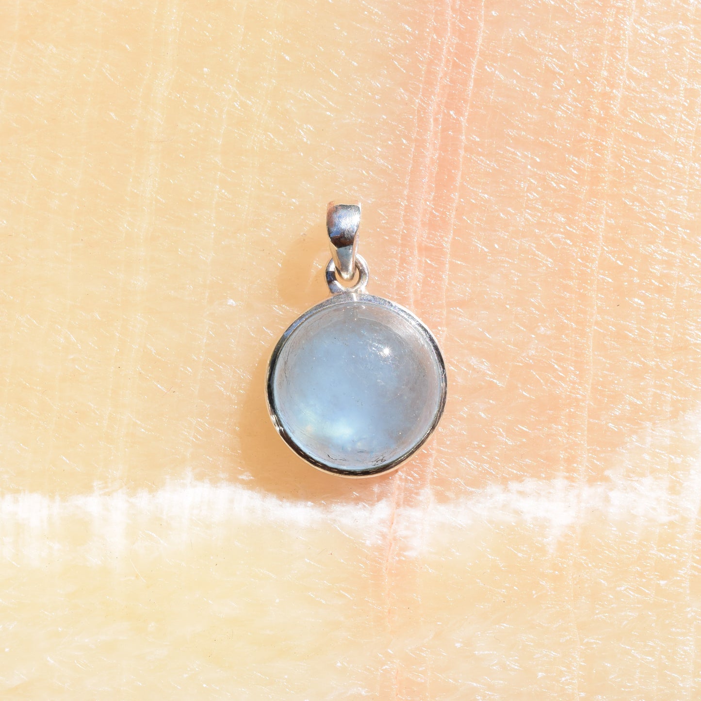 Mini Globe Aqua Pendant