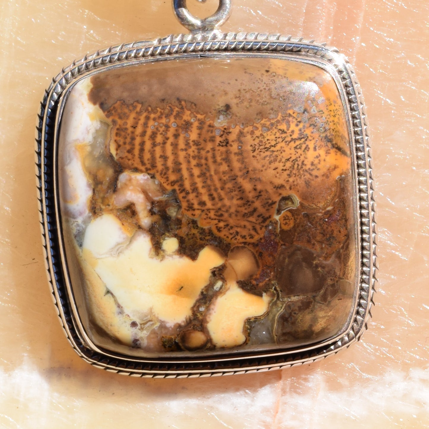 Agate Forest Pendant