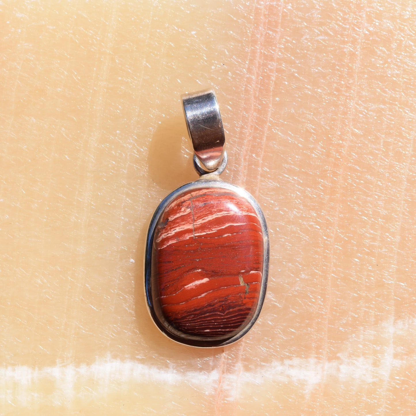 Red Agate Pendant