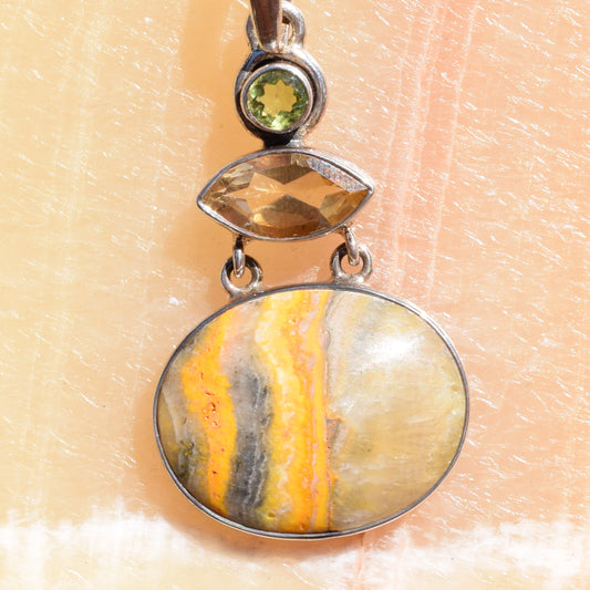 Golden Green Pendant