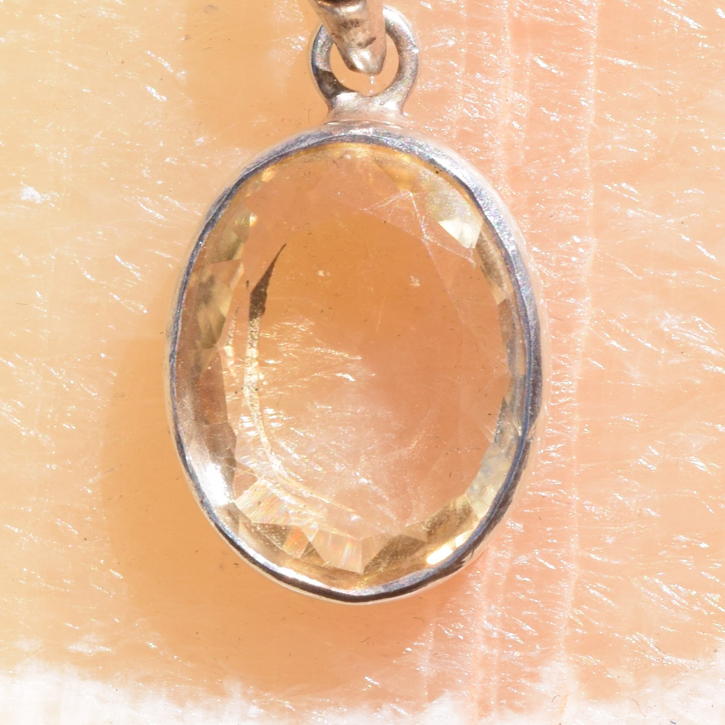 Simple Citrine Pendant