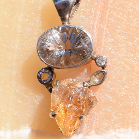 Quartz Claw Pendant