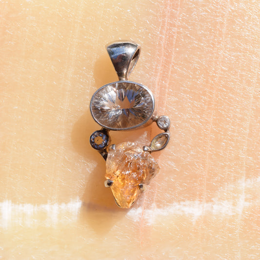 Quartz Claw Pendant