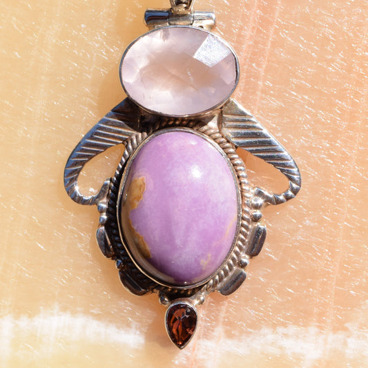 Purple Dragon Pendant