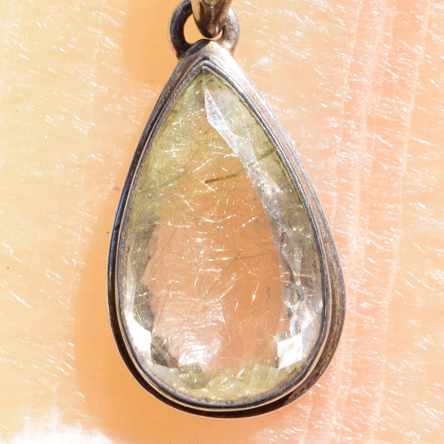 Grey Quartz Pendant